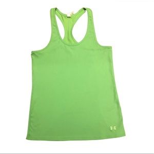 Neon Green Under Armour Tank Top